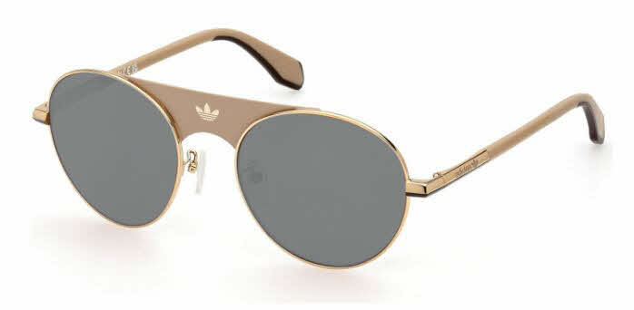 Adidas OR0092 Women's Prescription Sunglasses, In Matte Deep Gold