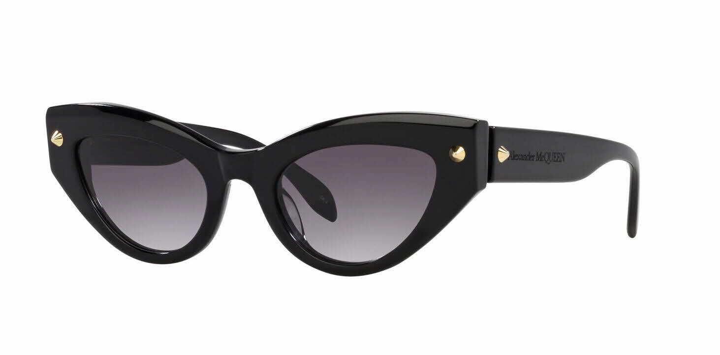 Alexander McQueen AM0407S Women's Sunglasses In Black