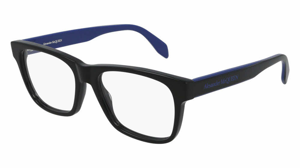 Alexander McQueen AM0307O Men's Eyeglasses In Black