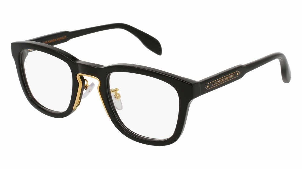Alexander McQueen AM0048O Eyeglasses Free Shipping