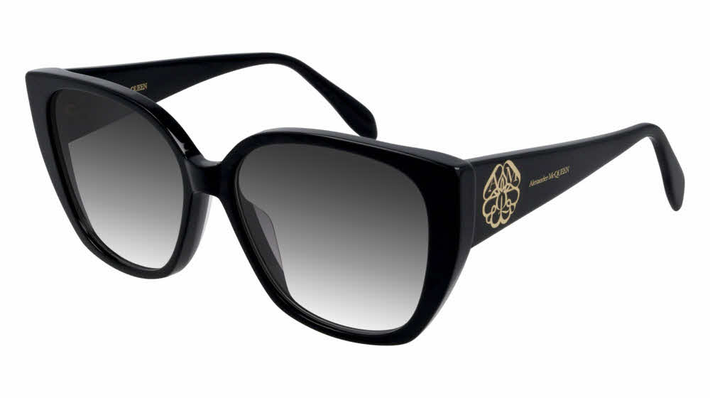Alexander McQueen AM0284S Women's Sunglasses In Black