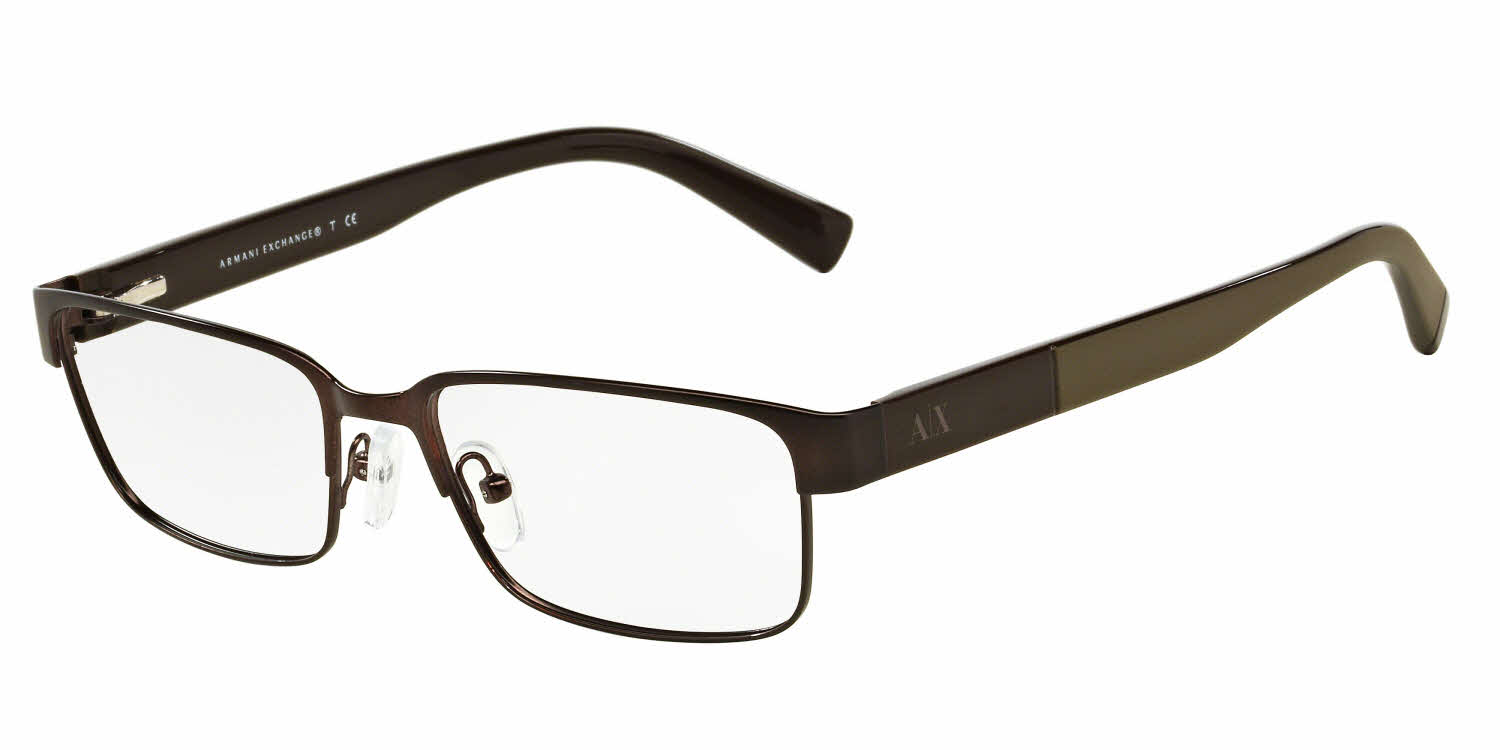 Armani Exchange AX1017 Men's Eyeglasses In Brown