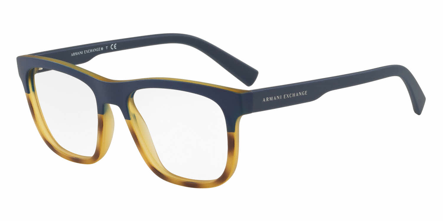 Armani Exchange AX3050 Men's Eyeglasses In Tortoise