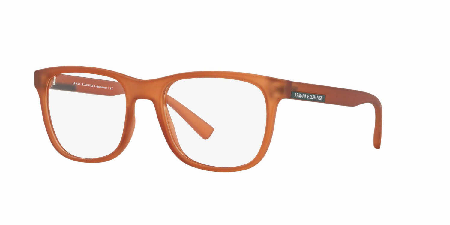 Armani Exchange AX3056 Men's Eyeglasses In Brown