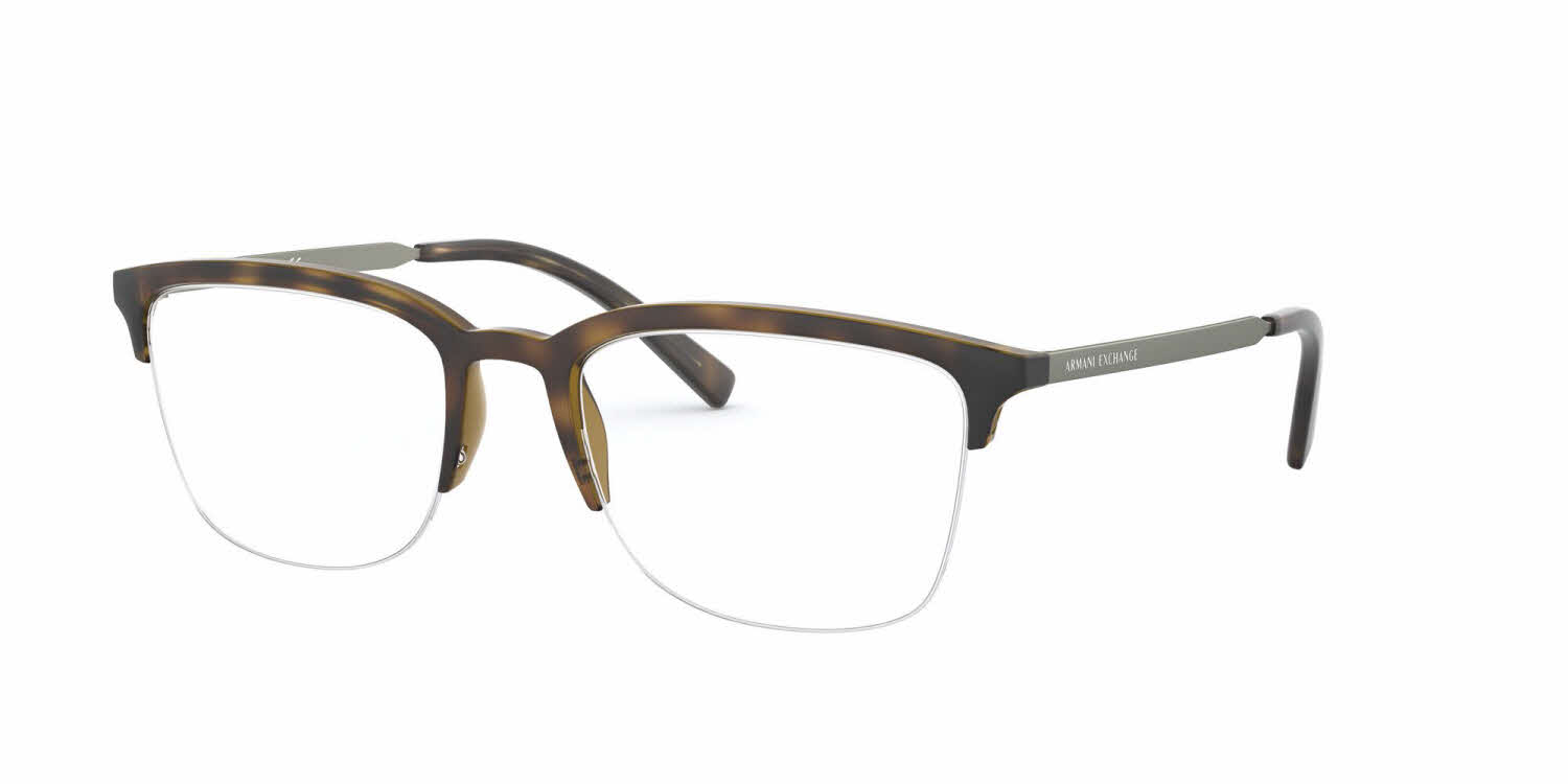 armani exchange mens glasses