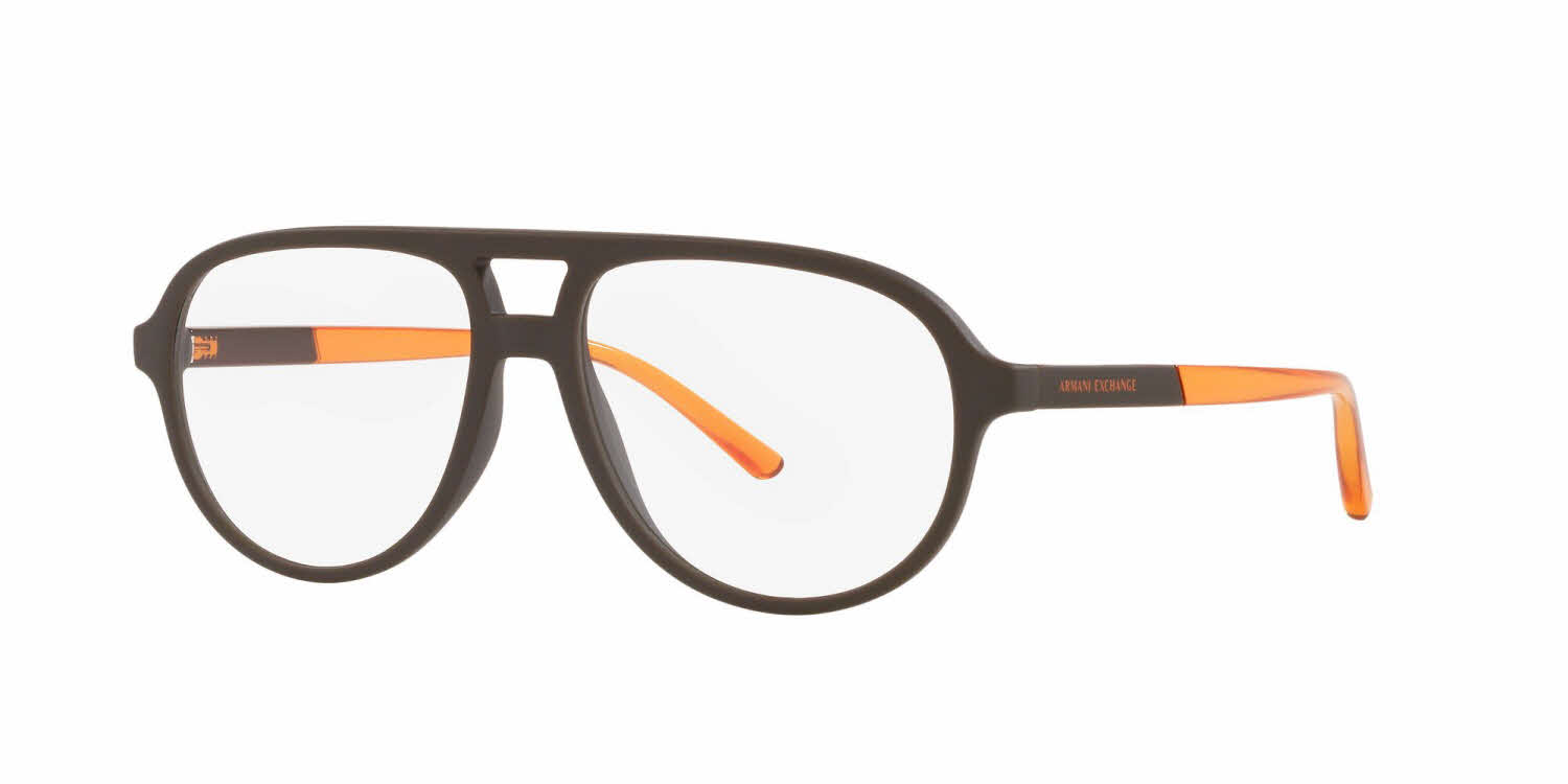 Armani Exchange AX3090 Men's Eyeglasses In Brown