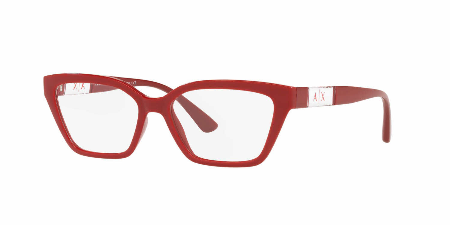 Armani Exchange AX3092 Women's Eyeglasses In Red