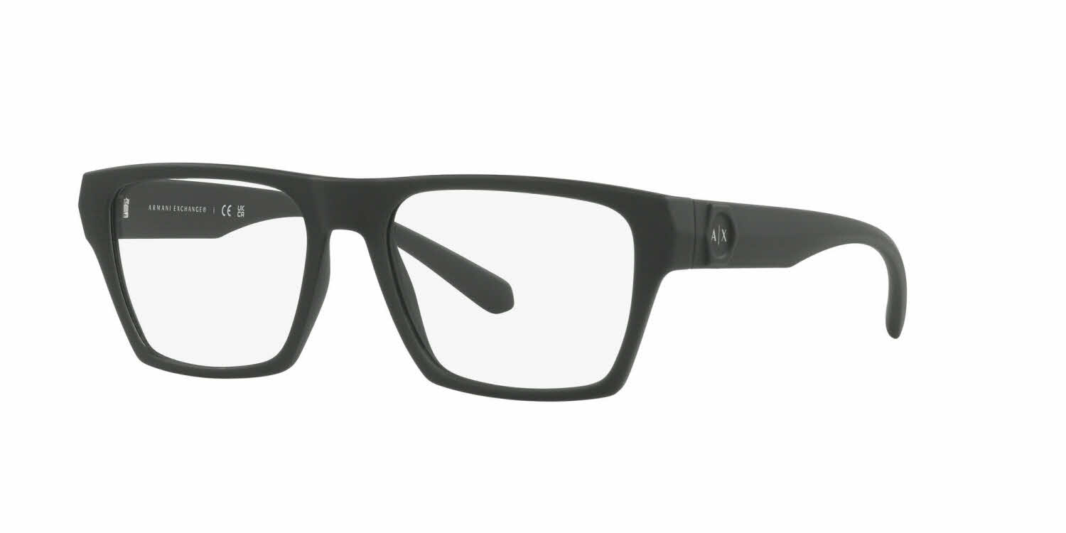 Armani Exchange AX3097 Men's Eyeglasses In Green