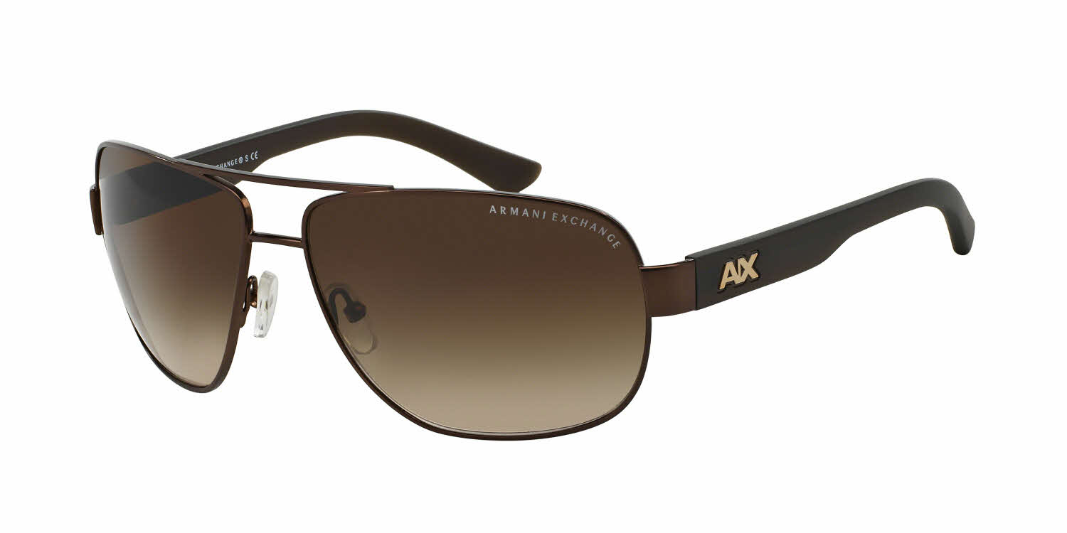 Armani Exchange AX2012S Men's Sunglasses In Brown