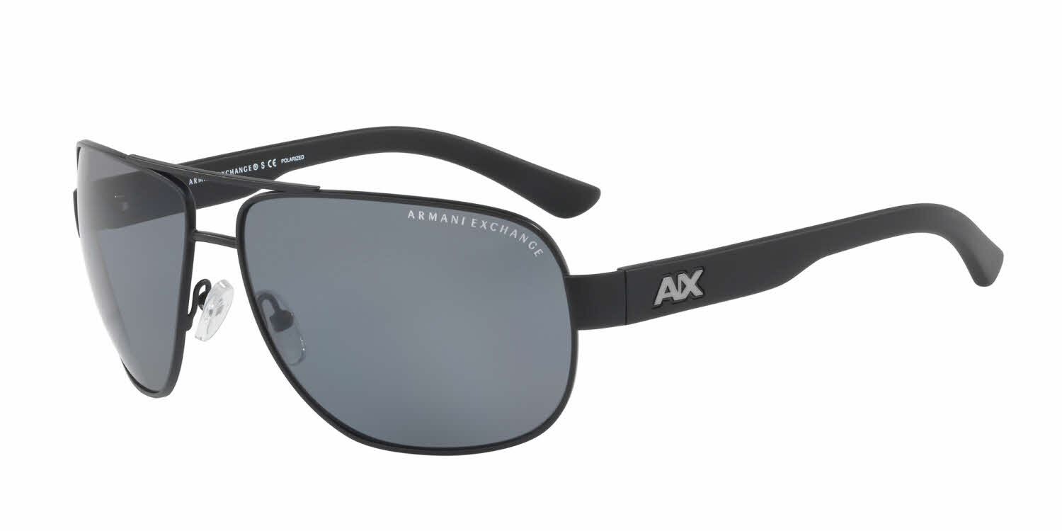 Armani Exchange AX2012S Men's Sunglasses In Black