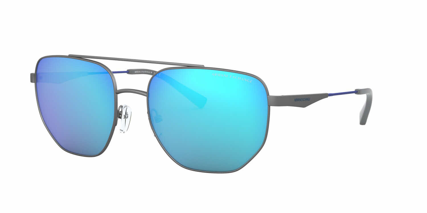 Armani Exchange AX2033S Men's Sunglasses In Gunmetal