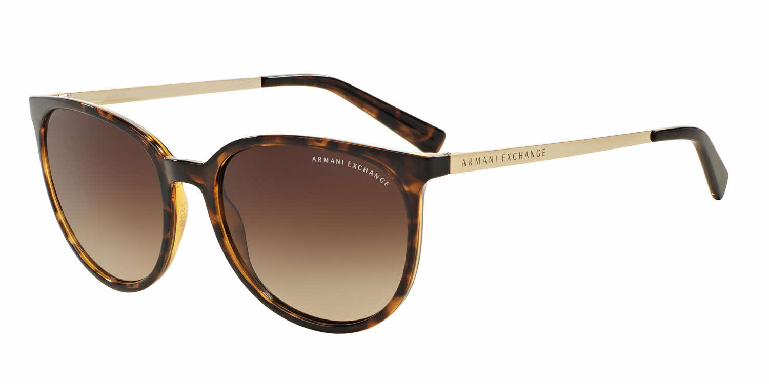 Armani Exchange AX4048SF - Alternate Fit Women's Sunglasses In Tortoise