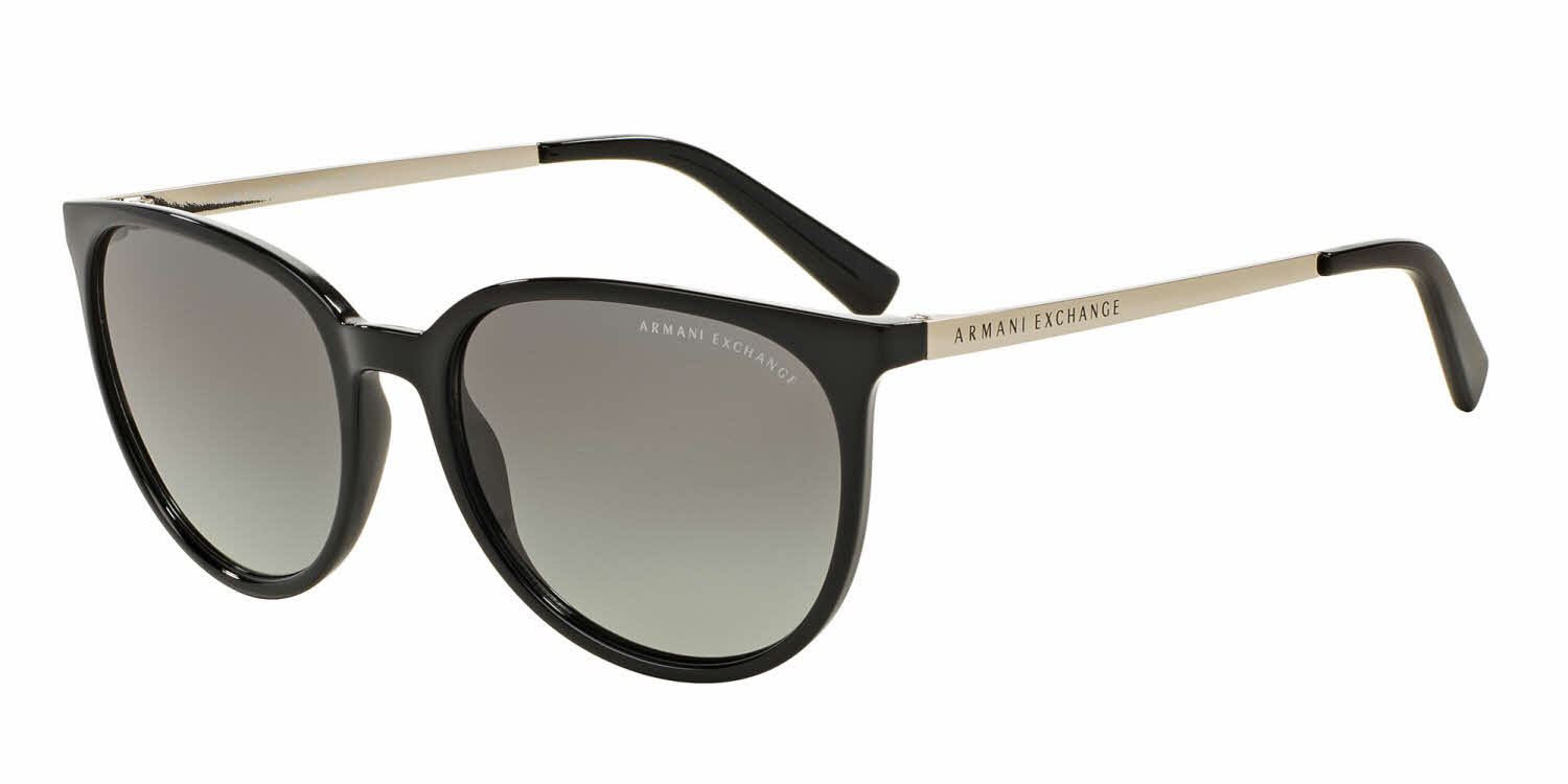 Armani Exchange AX4048SF - Alternate Fit Women's Sunglasses In Black