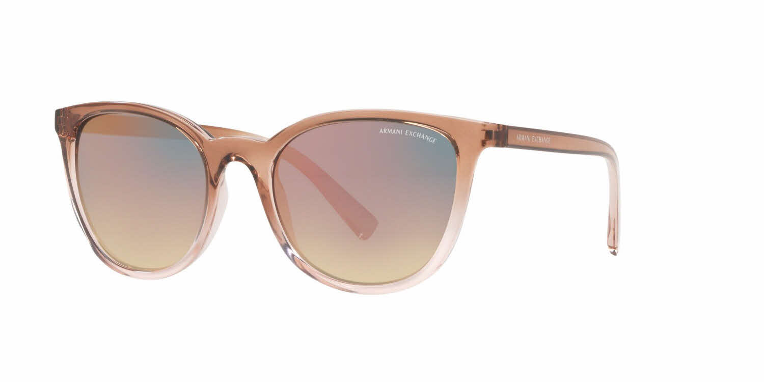 Armani Exchange AX4077SF - Alternate Fit Women's Sunglasses In Brown