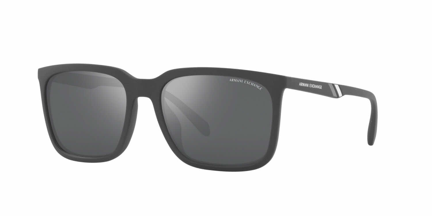 Buy Armani Exchange AX2019 60636G Matte Black/Mirror Silver Pilot Mens  Sunglasses 60mm Authentic at Amazon.in