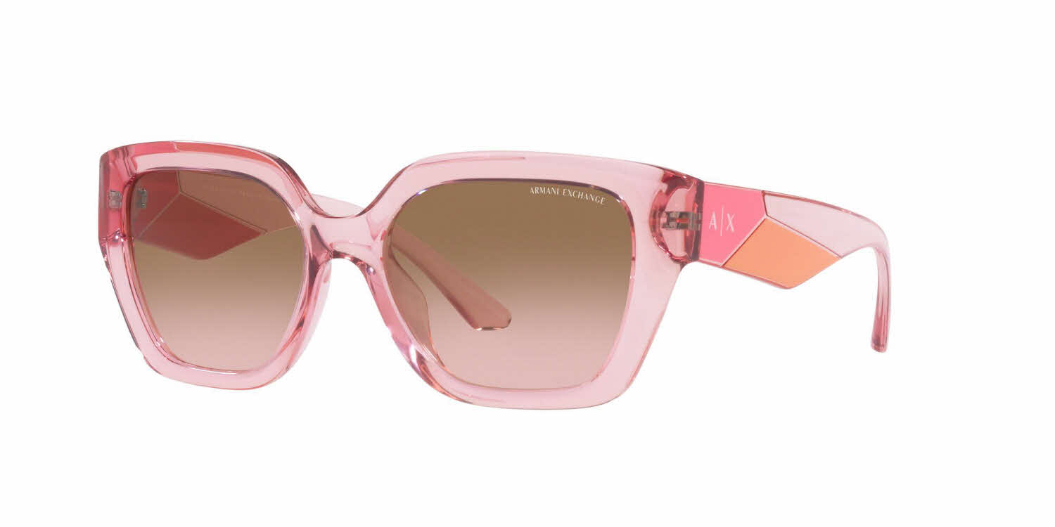 Armani Exchange AX4125SU Women's Sunglasses In Pink
