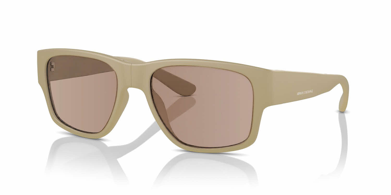 Armani Exchange AX4141SU Matte Beige (8348/2) Prescription Sunglasses - Image 1