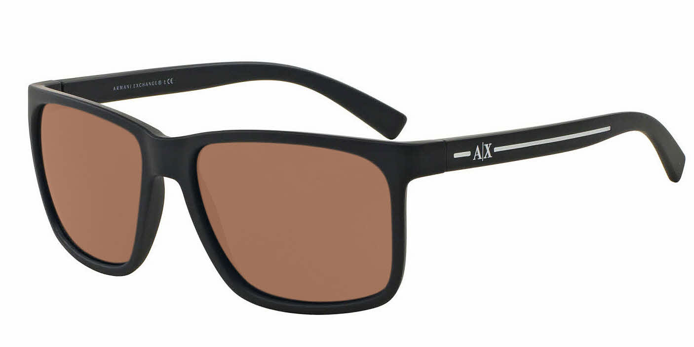 Armani Exchange AX4041SF - Alternate Fit Men's Prescription Sunglasses In Blue
