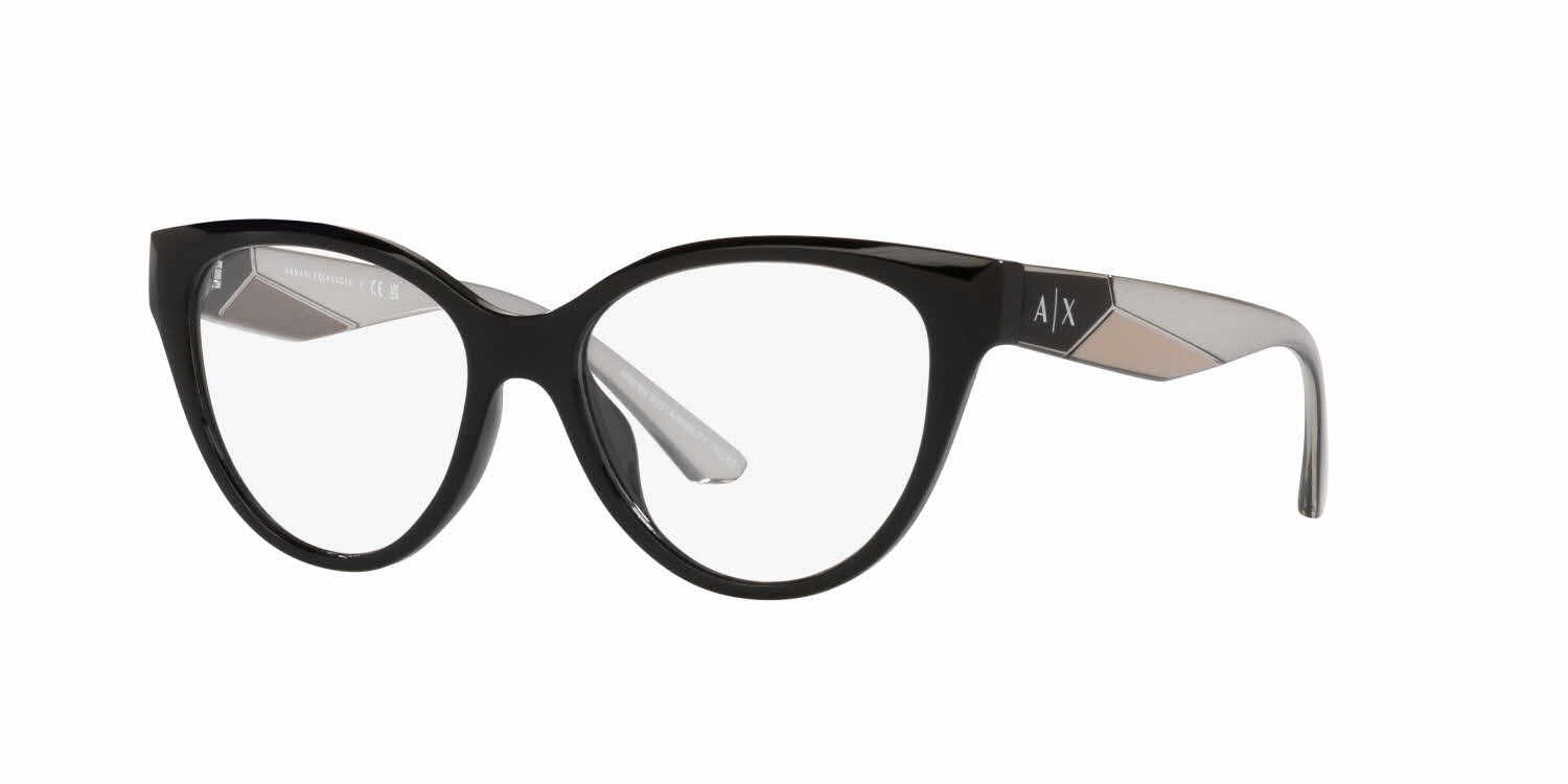 Armani Exchange AX3096U Women's Eyeglasses In Black
