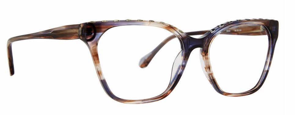 Badgley Mischka Brene Women's Eyeglasses In Brown