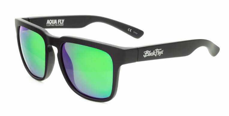 Black Flys Aqua Fly Sunglasses In Black