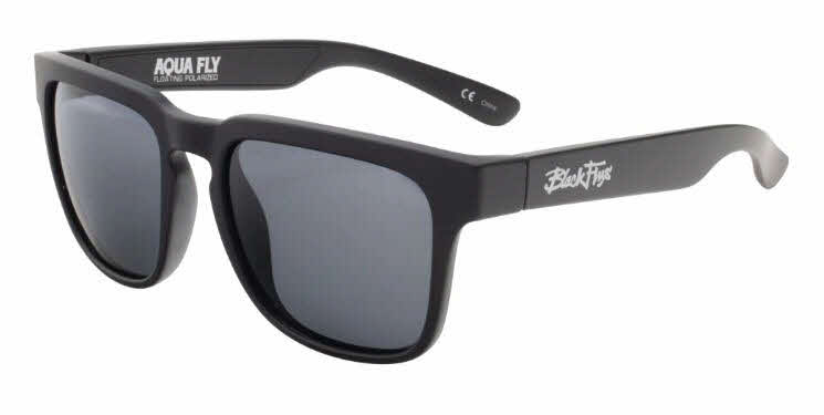 Black Flys Aqua Fly Sunglasses In Black