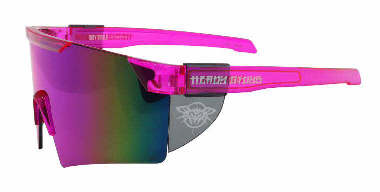 Black Flys Didy Shield (Glass Blowing Lens) Men's Sunglasses In Pink