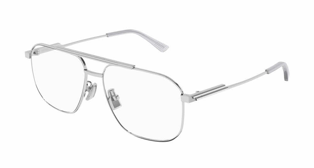 Bottega Veneta BV1159O Eyeglasses In Silver