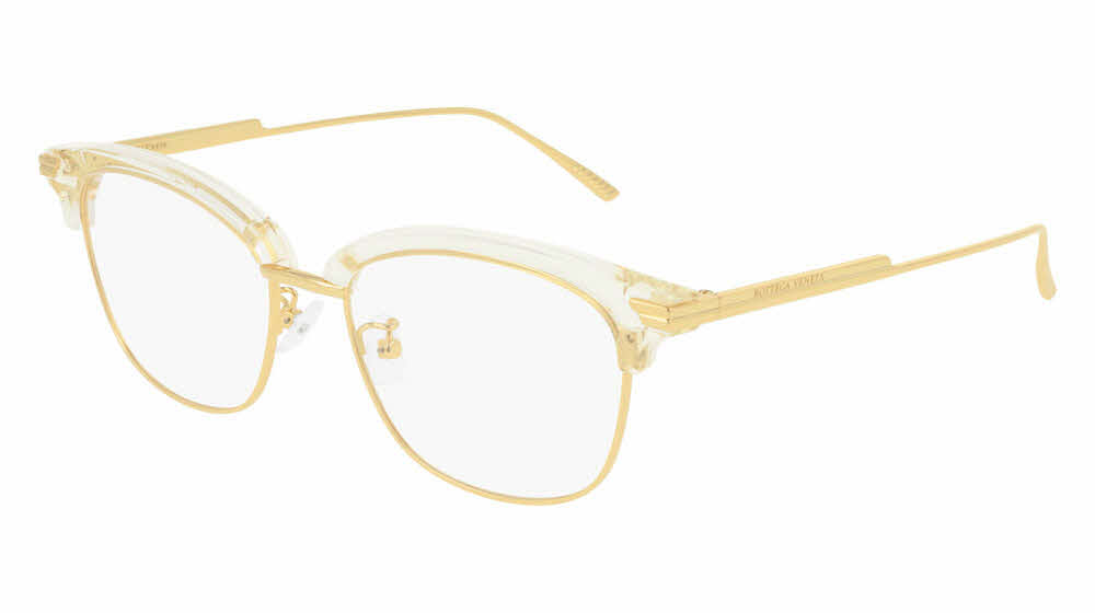 Bottega Veneta BV1011OA - Alternate Fit Men's Eyeglasses In Gold