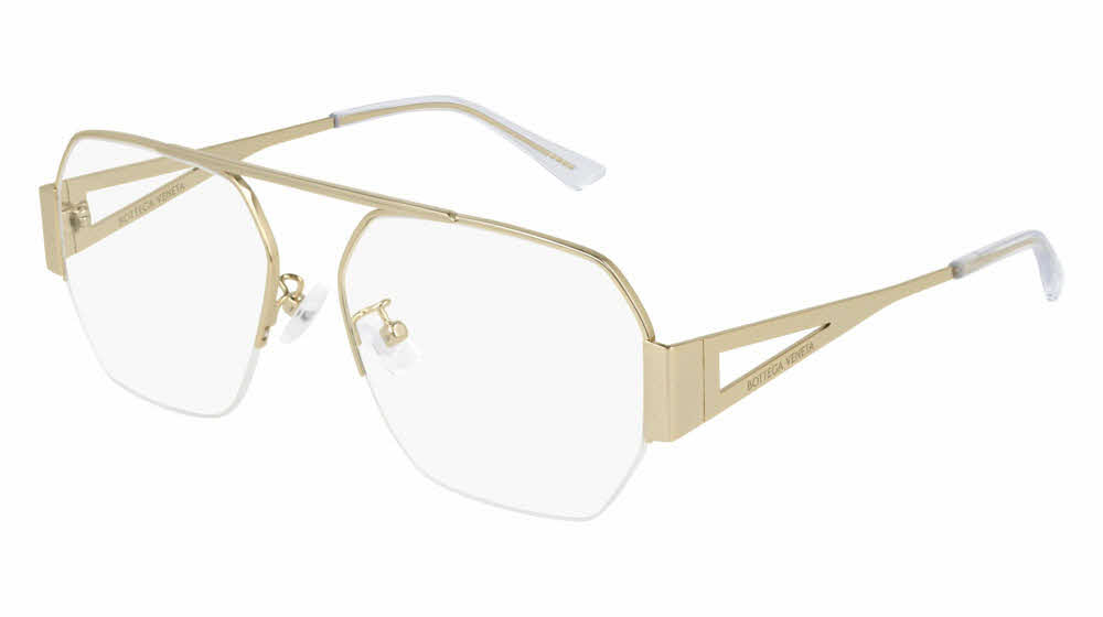 Bottega Veneta BV1067O Women's Eyeglasses In Gold