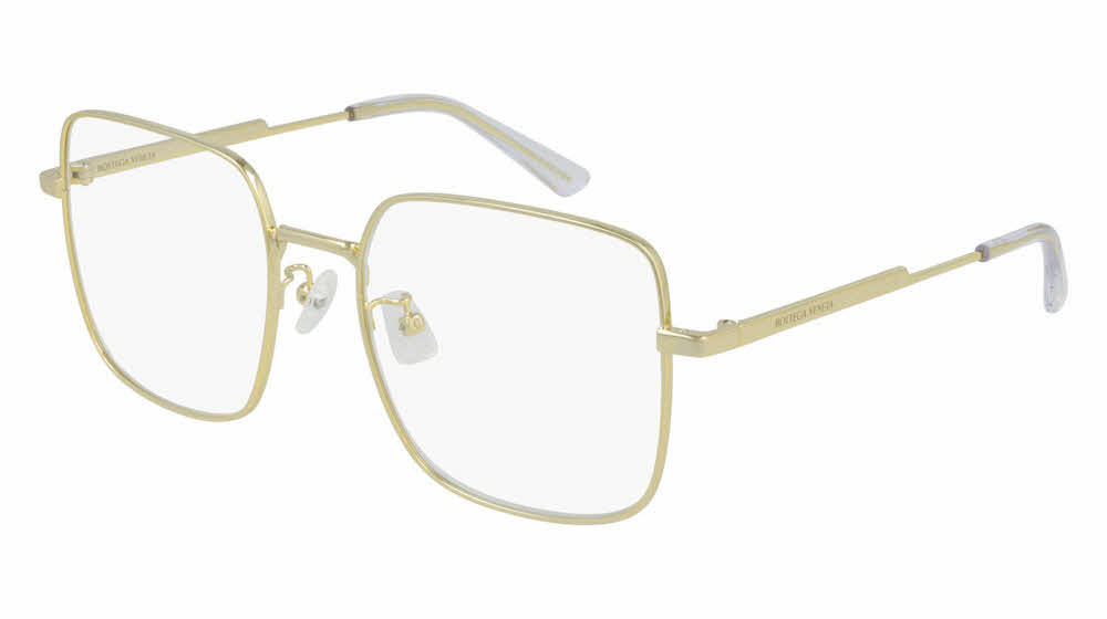 Bottega Veneta BV1110O Women's Eyeglasses In Gold