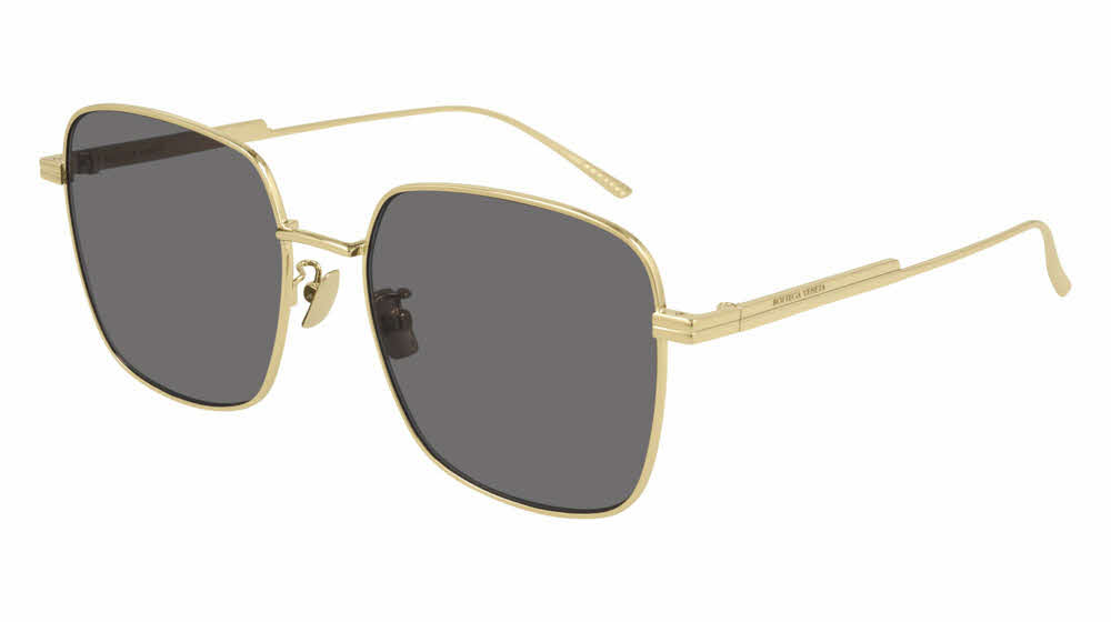 Bottega Veneta BV1082SK Women's Sunglasses In Gold