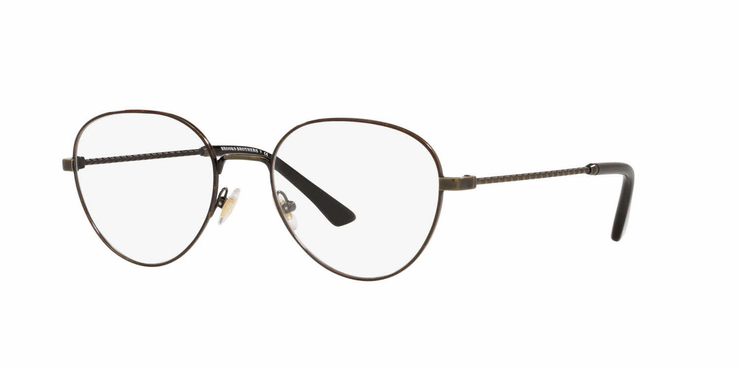 Brooks Brothers BB1093 Men's Eyeglasses In Brown