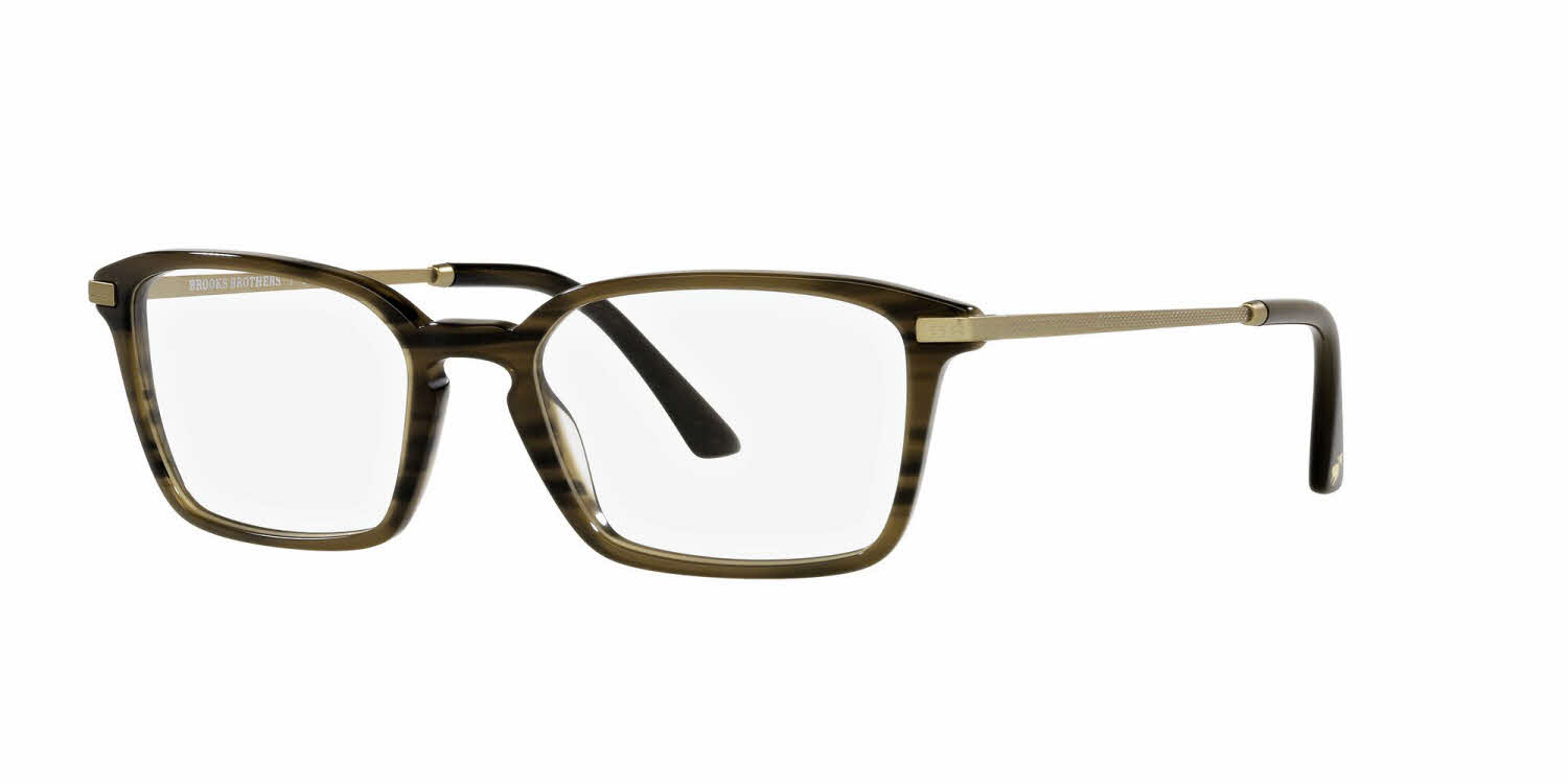 Brooks Brothers BB 2047 Men's Eyeglasses In Brown