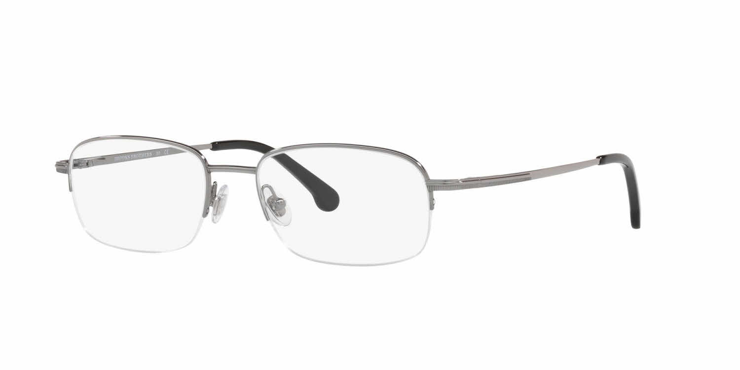 Brooks Brothers BB 487T Men's Eyeglasses In Gunmetal