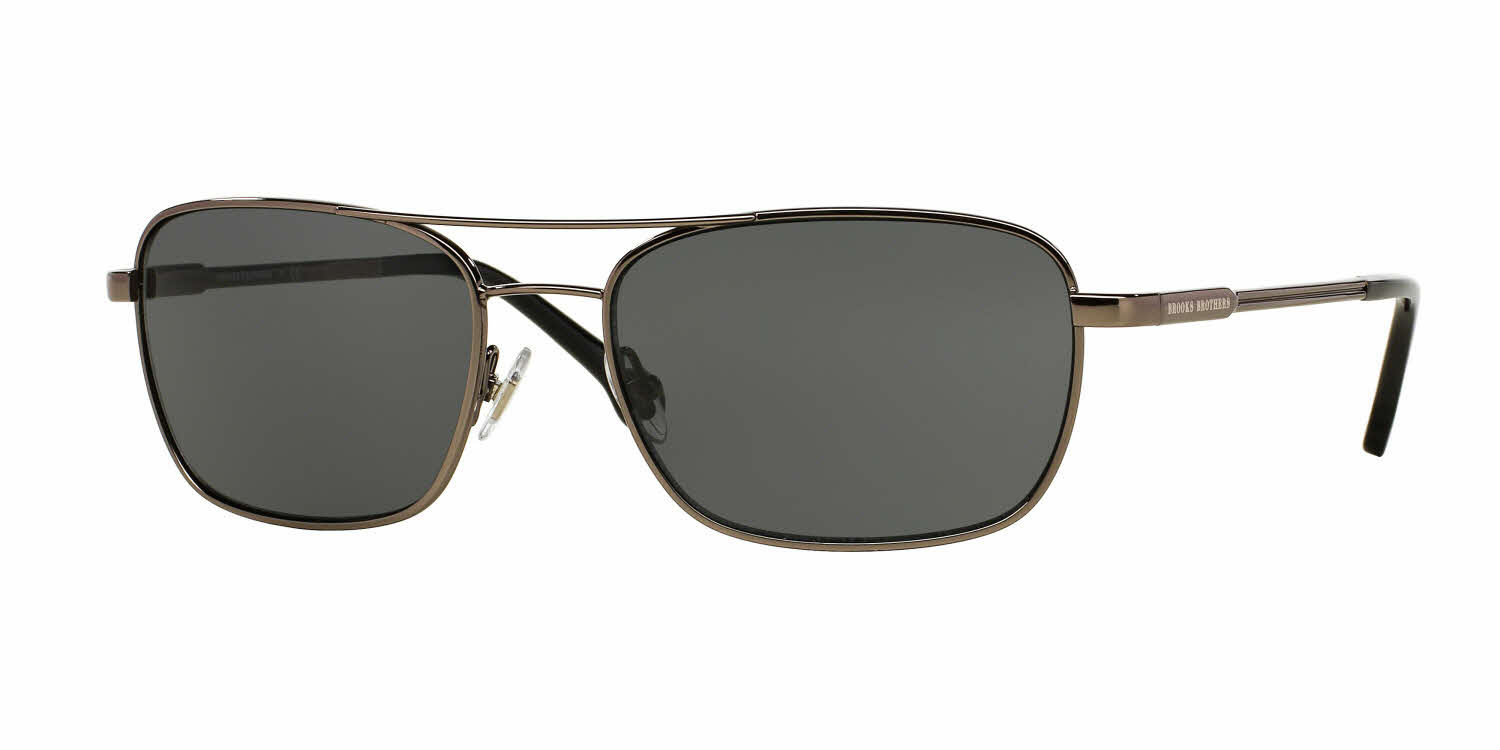 Brooks Brothers BB 4016 Men's Sunglasses In Gunmetal