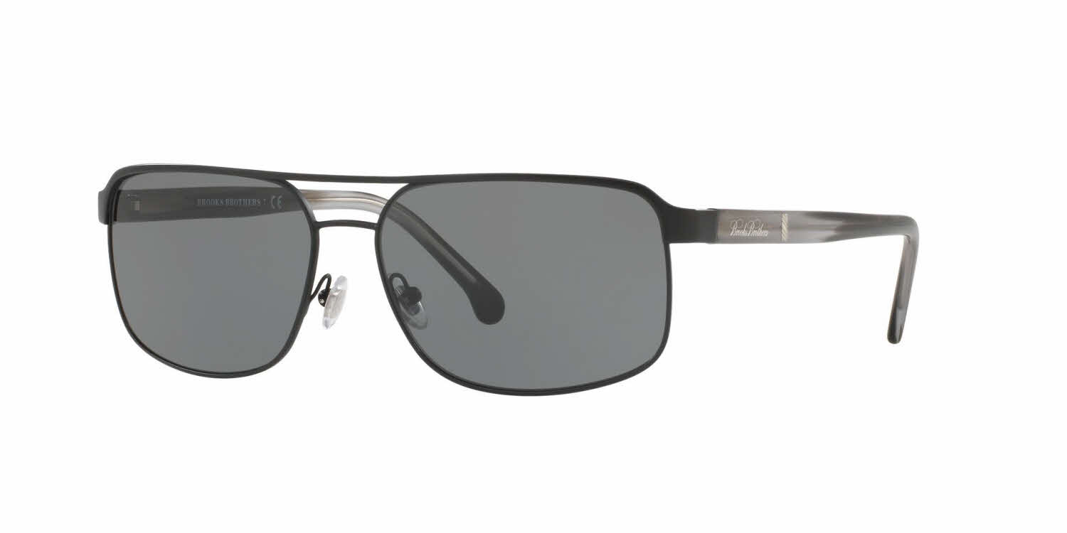 Brooks Brothers BB 4040S Men's Sunglasses In Black