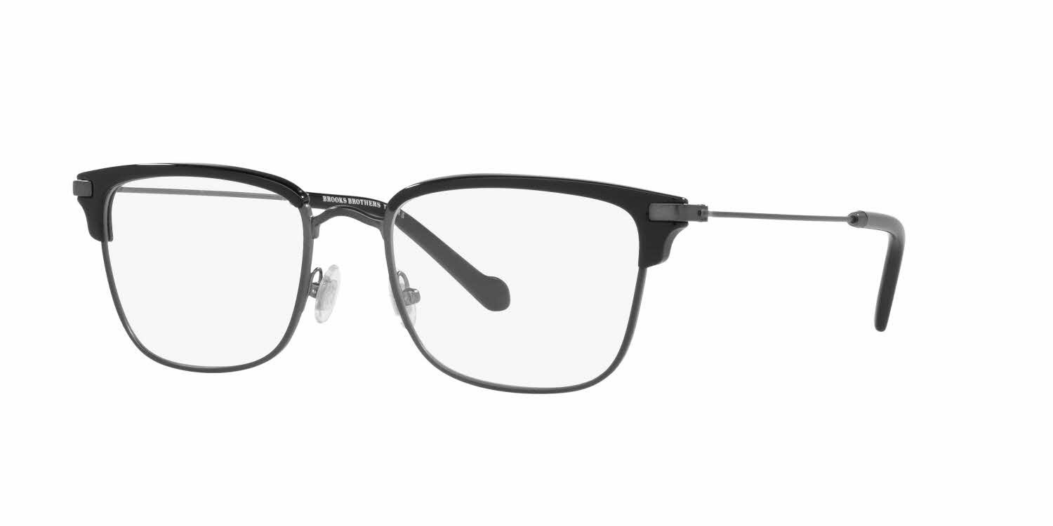 Brooks Brothers BB1101 Men's Eyeglasses In Black