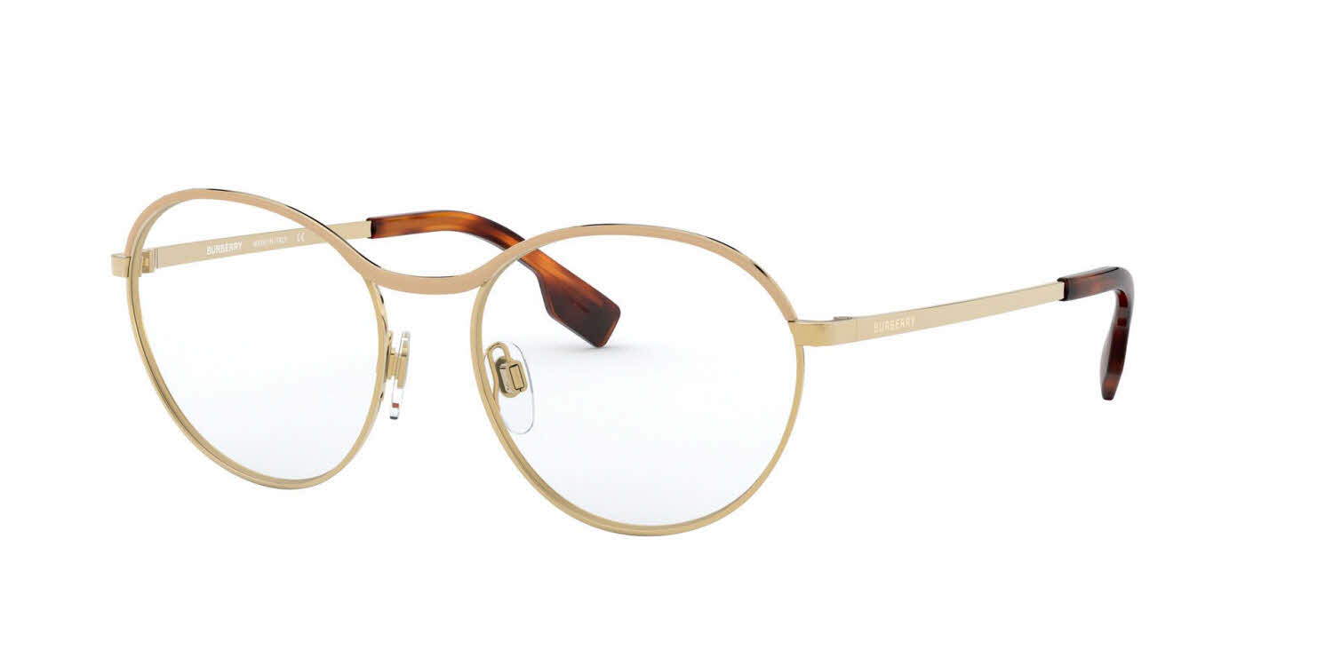 Burberry BE1337 Women's Eyeglasses In Gold