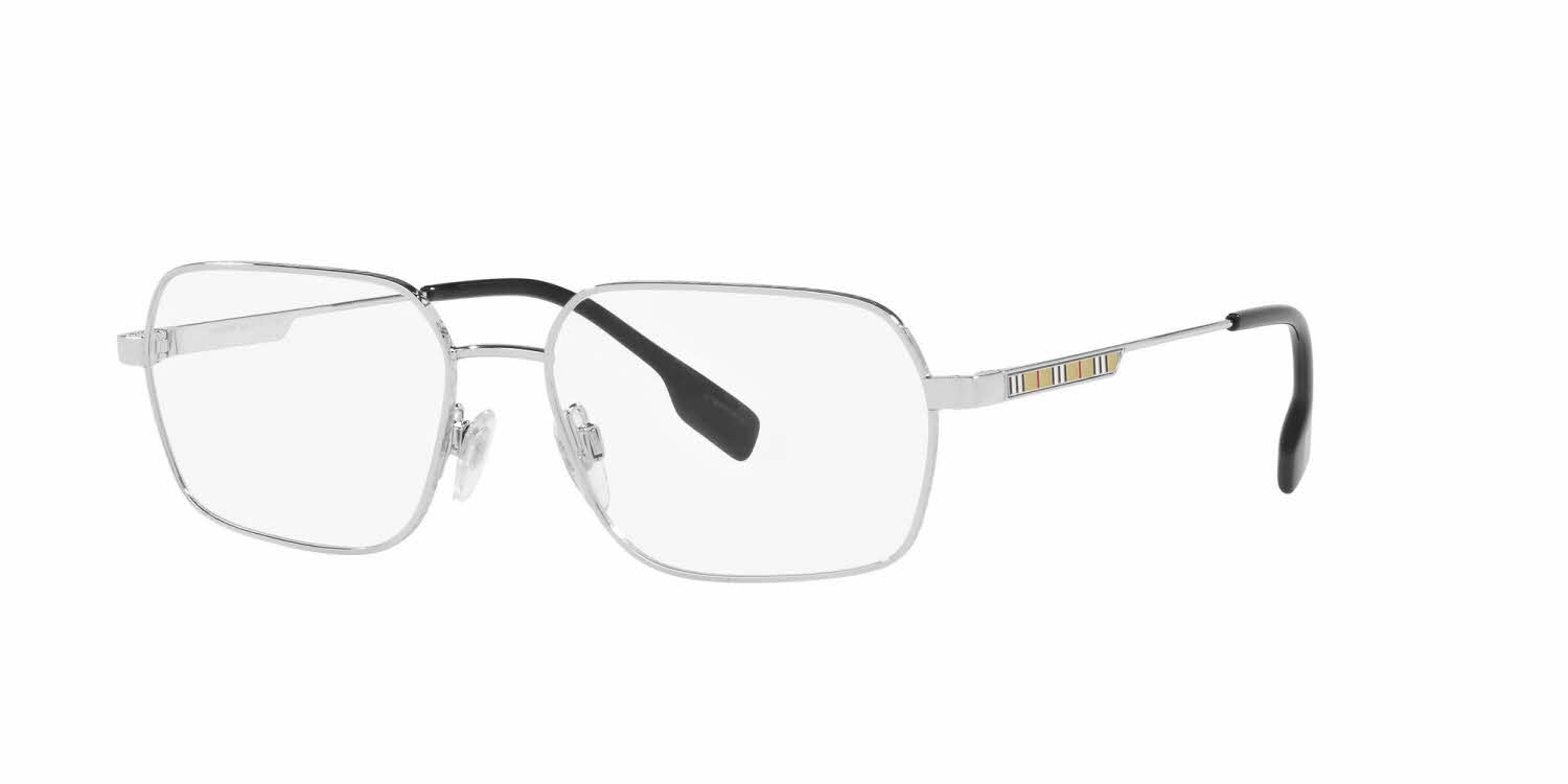 Burberry BE1356 Men's Eyeglasses In Silver