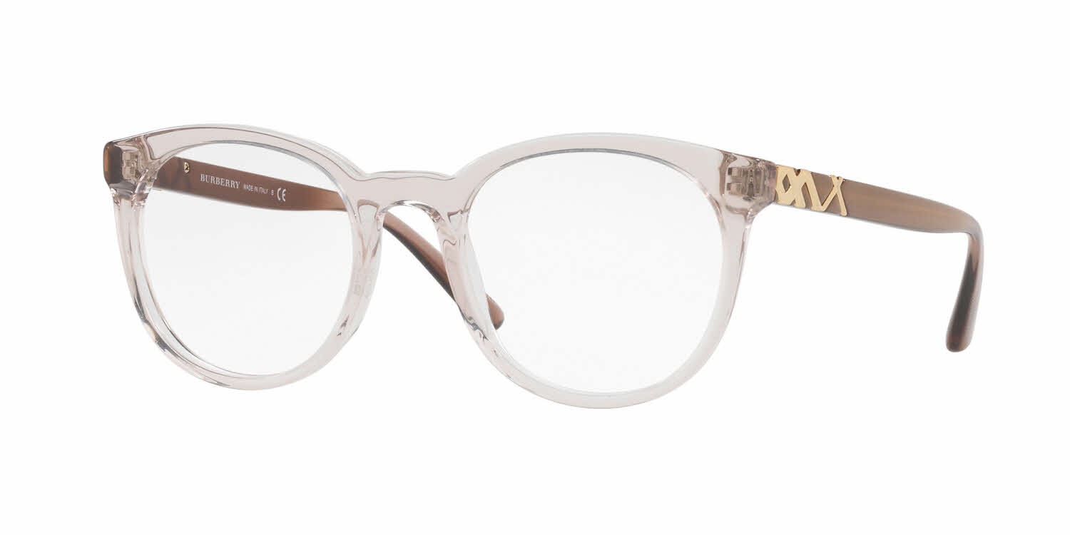 burberry clear frame glasses