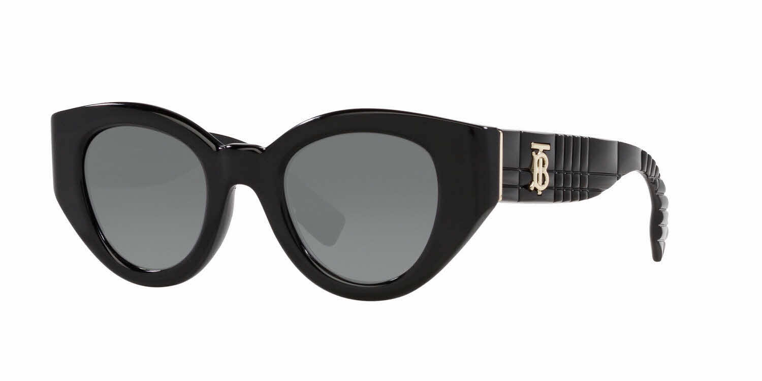 Burberry BE4390 - Meadow Women's Prescription Sunglasses, In Black