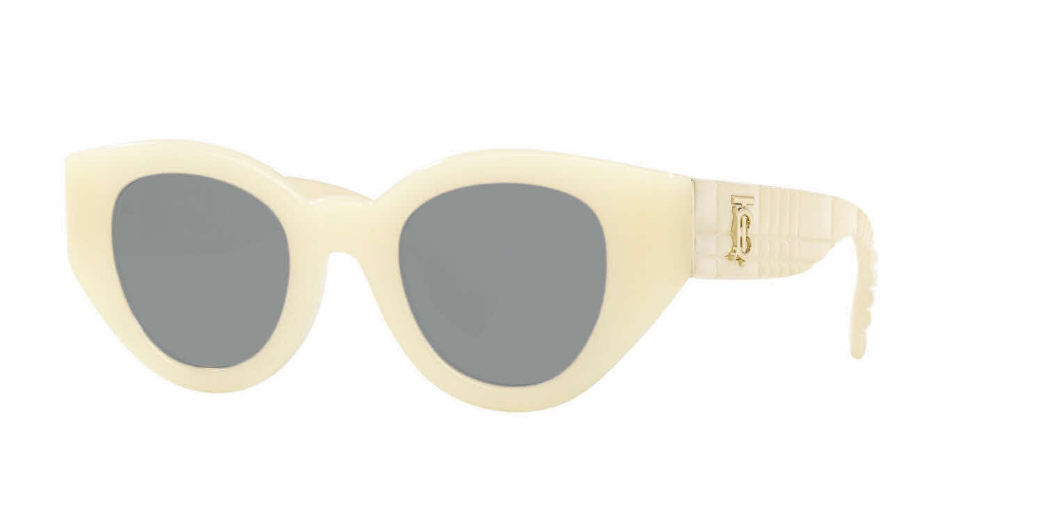 Burberry BE4390 - Meadow Women's Prescription Sunglasses, In Ivory