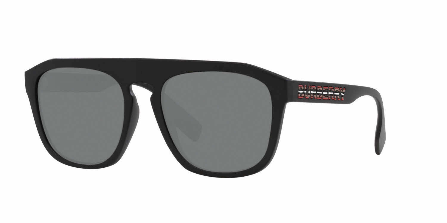 Burberry BE4396U - Wren Men's Prescription Sunglasses, In Matte Black