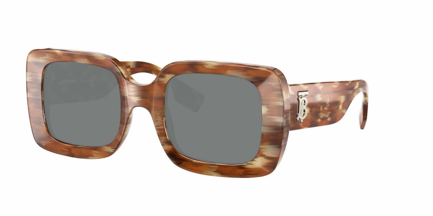 Burberry BE4327 Delilah Women's Prescription Sunglasses In Brown