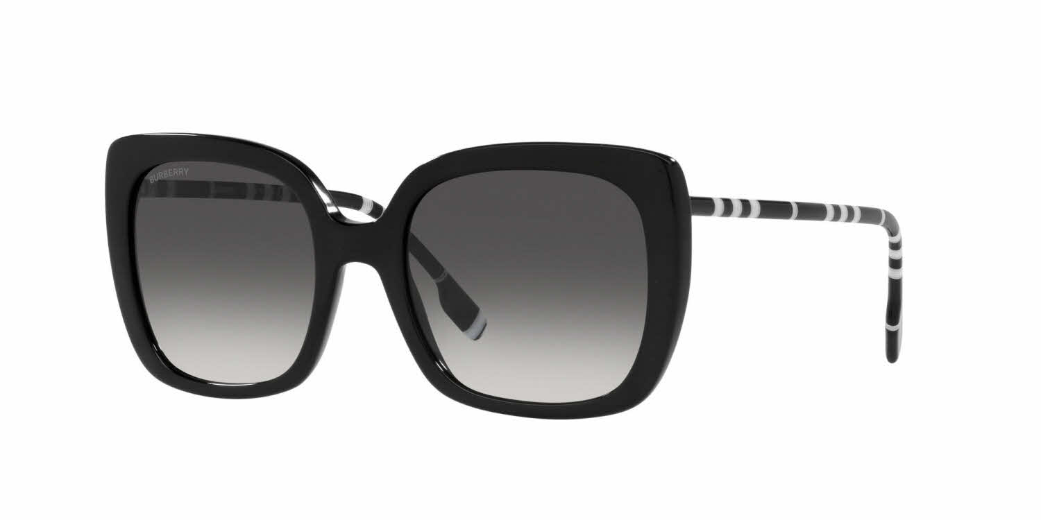 Burberry BE4323F - Alternate Fit Women's Sunglasses In Black
