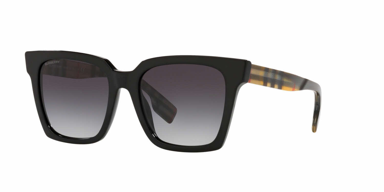 Burberry BE4335 Women's Sunglasses In Black
