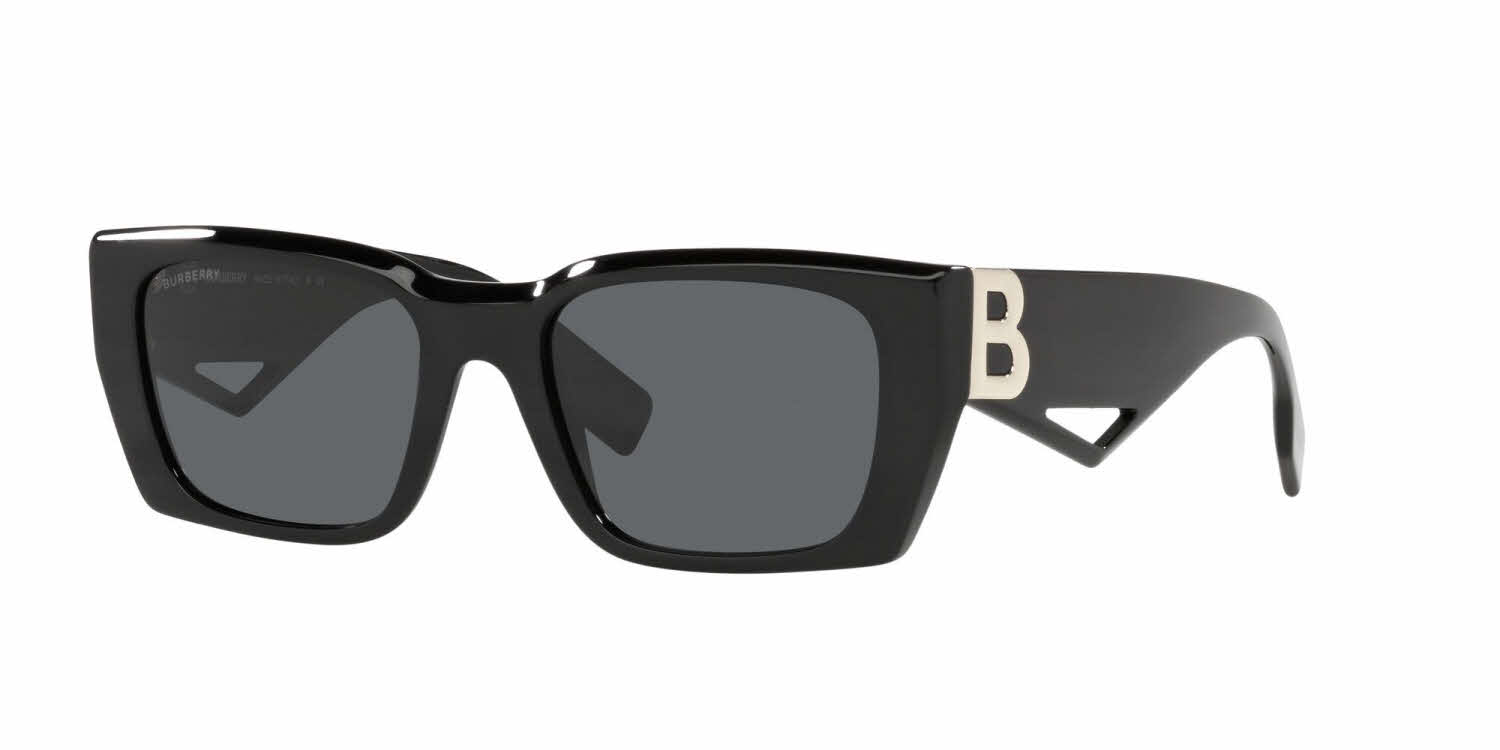 Burberry BE4336 Poppy Women's Sunglasses In Black