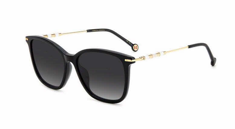 Carolina Herrera HER-0100/G/S Women's Sunglasses In Black
