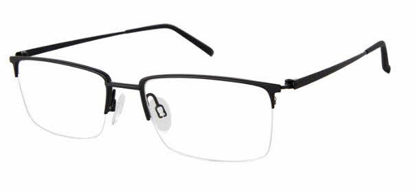 CHARMANT Titanium Perfection CT 29123 Men's Eyeglasses In Black